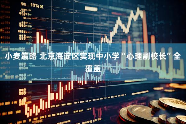 小麦策略 北京海淀区实现中小学“心理副校长”全覆盖