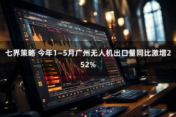 七界策略 今年1—5月广州无人机出口量同比激增252%